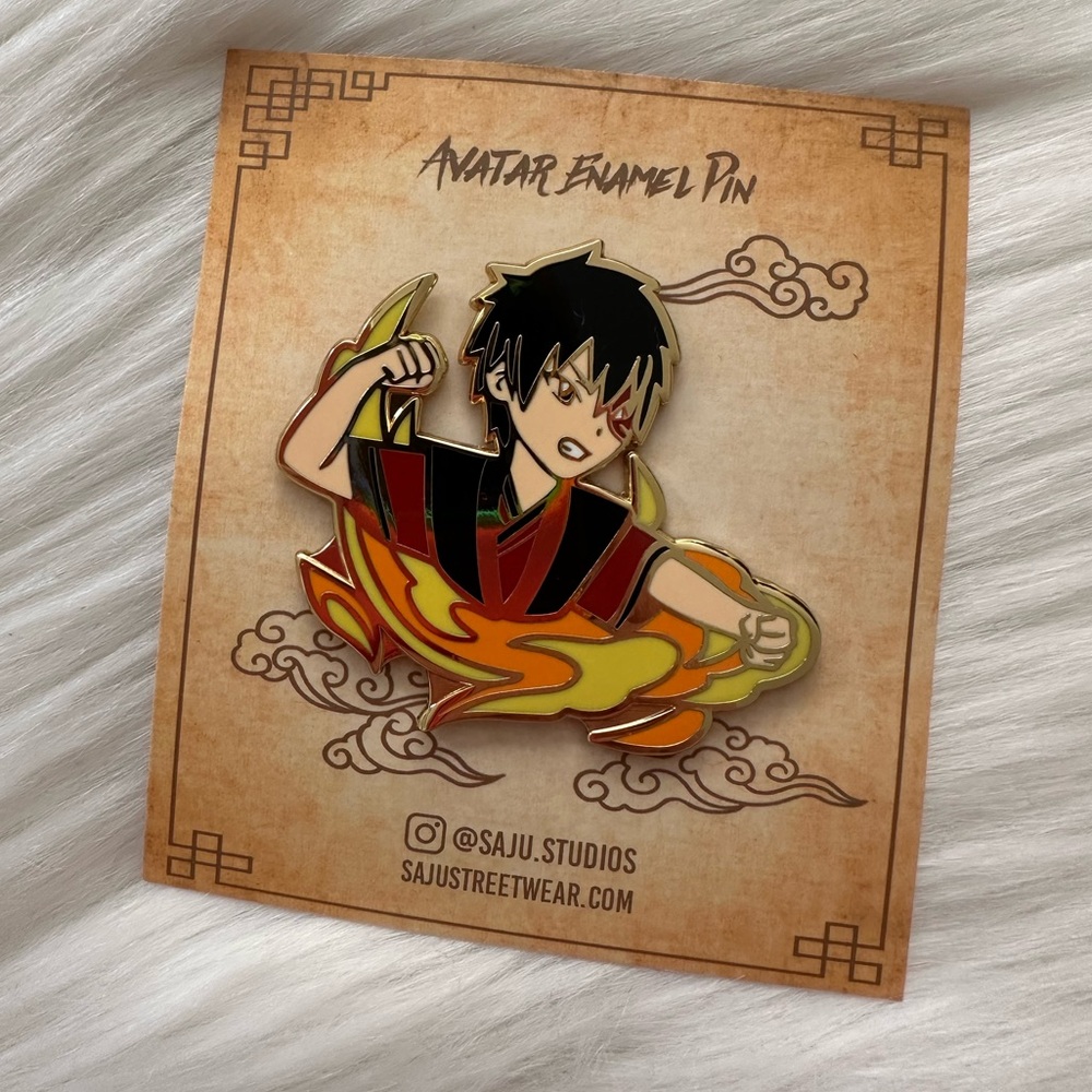 Avatar the Last Airbender Zuko Enamel Pin